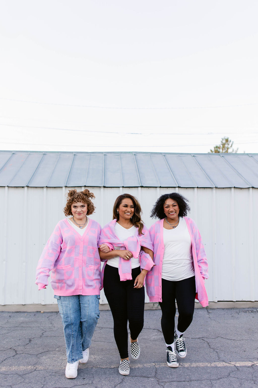 TABY ORIGINAL: Radical Self Love Cardigan In Lavender and Pink*** Sizes XS-5X!***