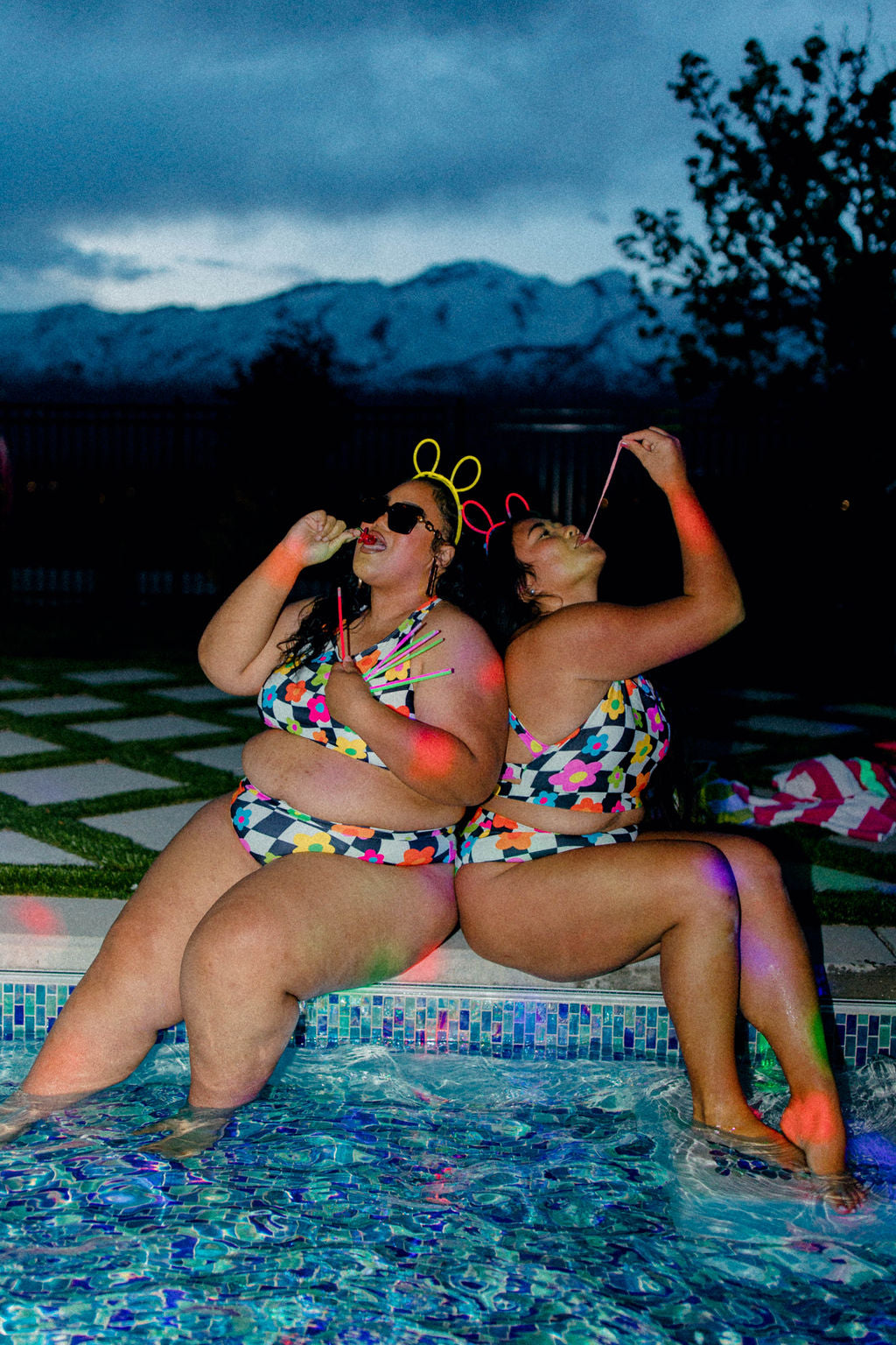 TABY ORIGINAL DESIGN: BRB, Soaking Up The Sun In My 2 piece Swim IN SIZES XS-5X***