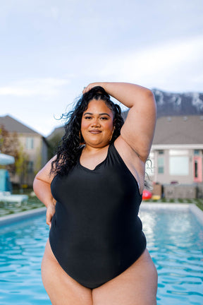 TABY ORIGINAL DESIGN: BRB, Chilling By The Pool In My 1 Piece Swimsuit IN SIZES XS-5X***