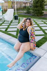 TABY ORIGINAL: BRB, Currently In My Blooming Era Cover Up IN SIZES XS-5X***