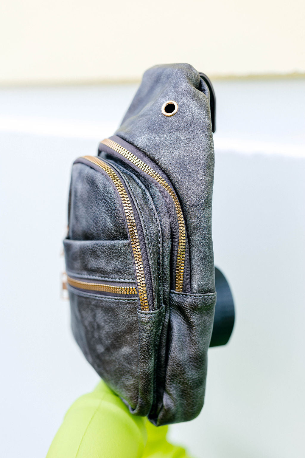 Follow Your Own Path Sling Bag In CHARCOAL***