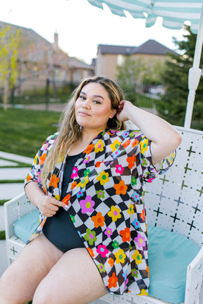 TABY ORIGINAL: BRB, Currently In My Blooming Era Cover Up IN SIZES XS-5X***