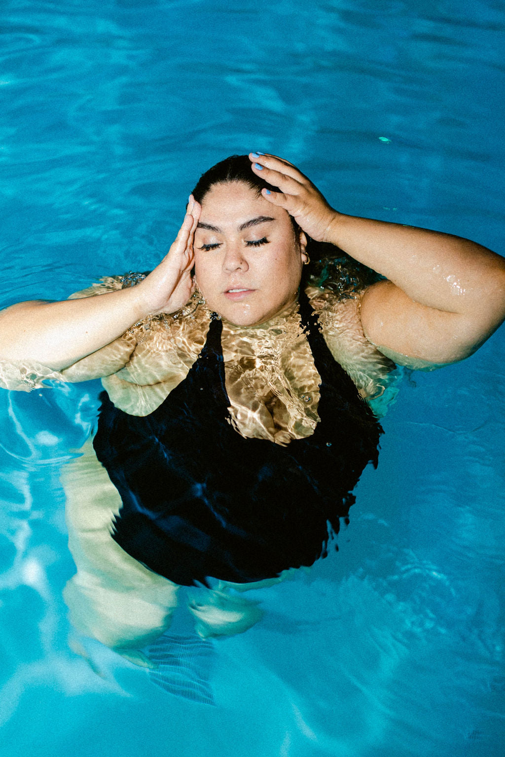 TABY ORIGINAL DESIGN: BRB, Chilling By The Pool In My 1 Piece Swimsuit IN SIZES XS-5X***