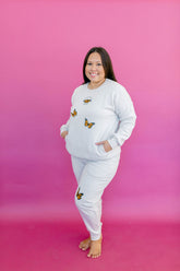 TABY ORIGINAL DESIGN: Living The Dream ULTRA SOFT FLEECE SET***