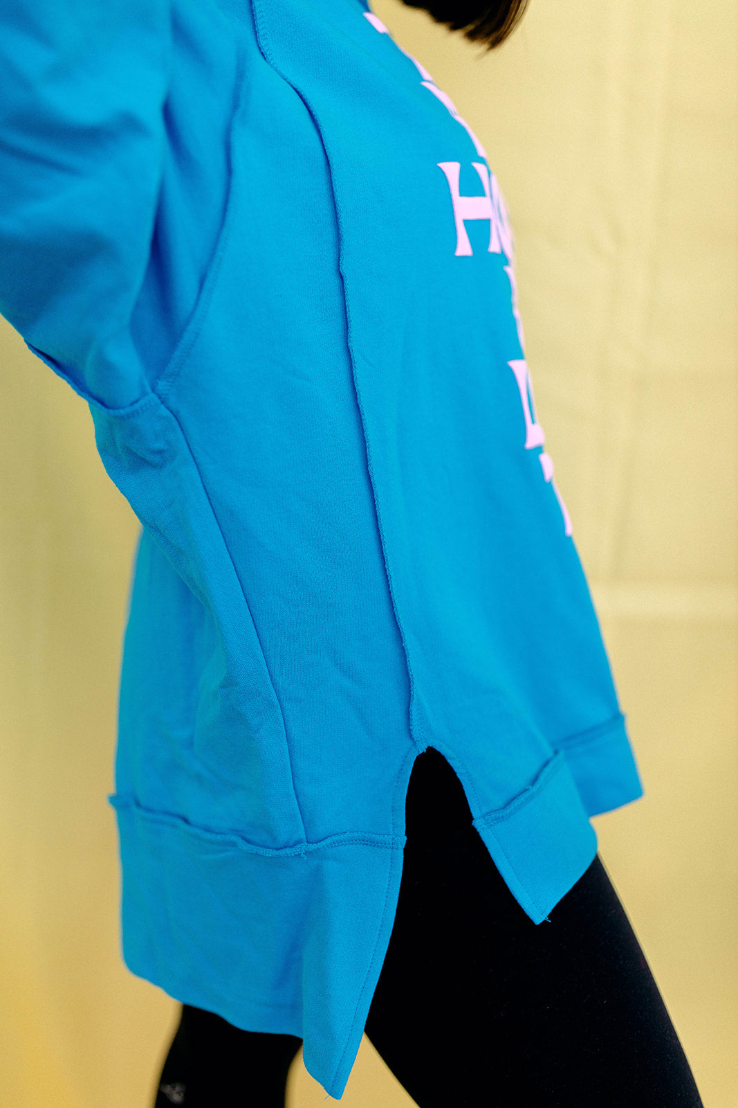 TABY ORIGINAL: Tell Your Homies You Love Them PULLOVER*** EXTREME PUFF***  IN SKY BLUE***