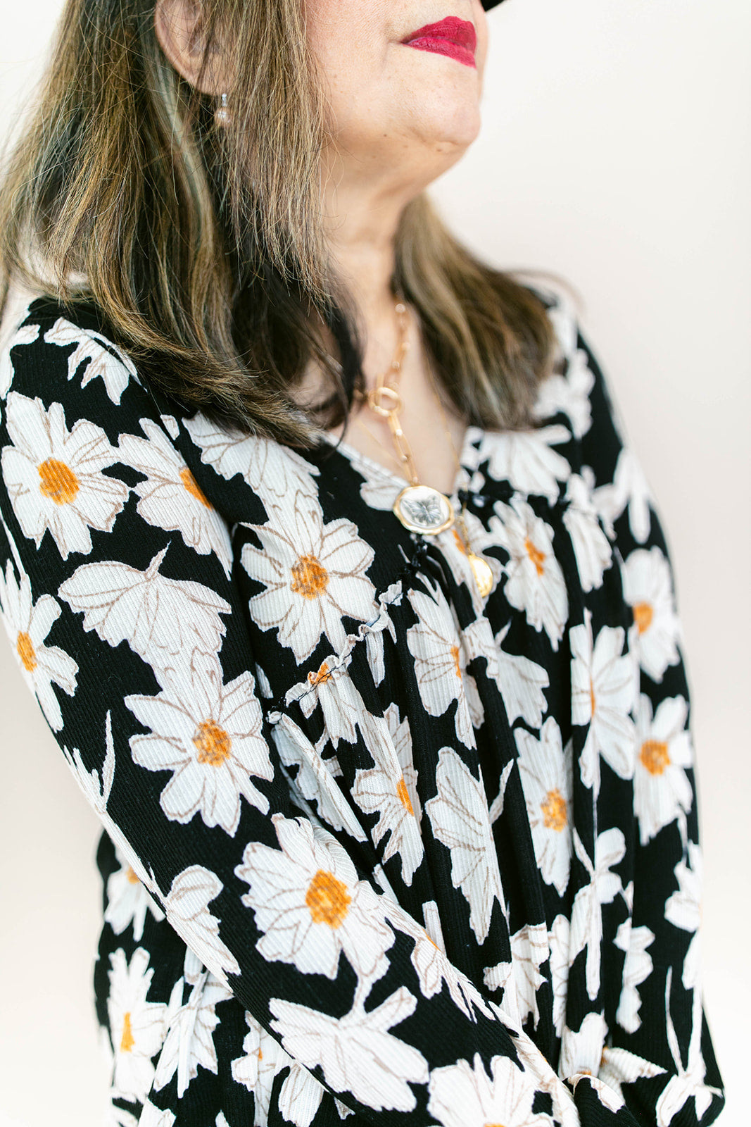 Make No Mistake Floral Top Taby's Pick***