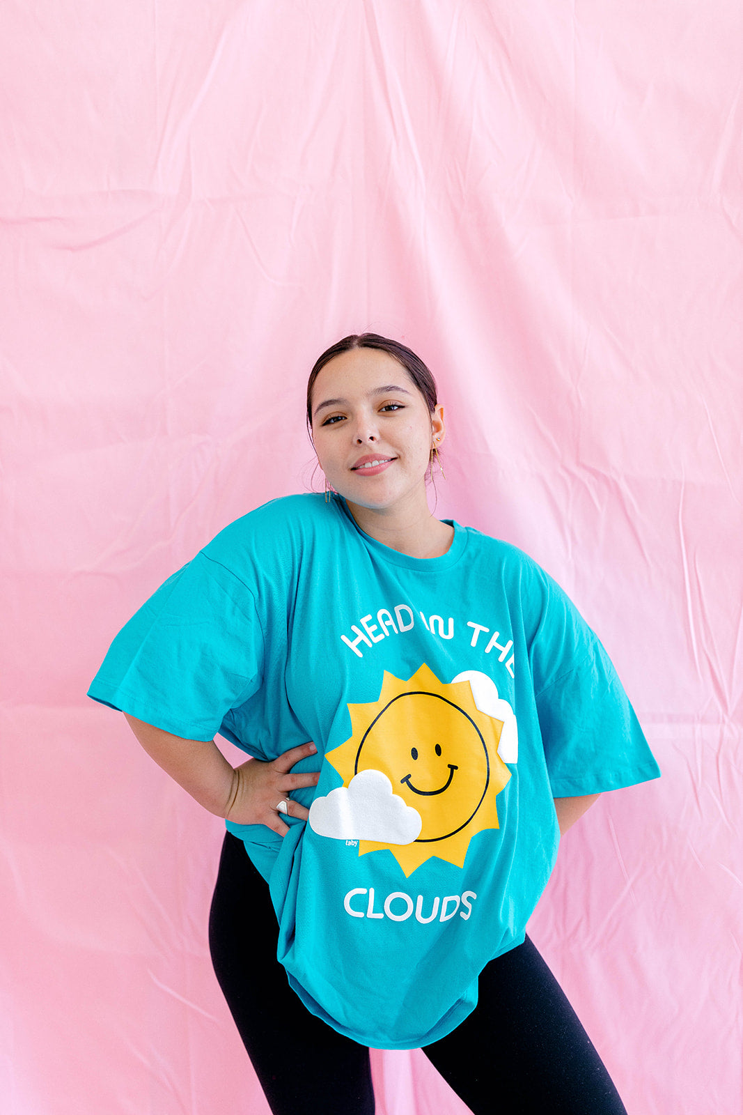 TABY ORIGINAL: Head In The Clouds Boxy Top EXTREME PUFF***