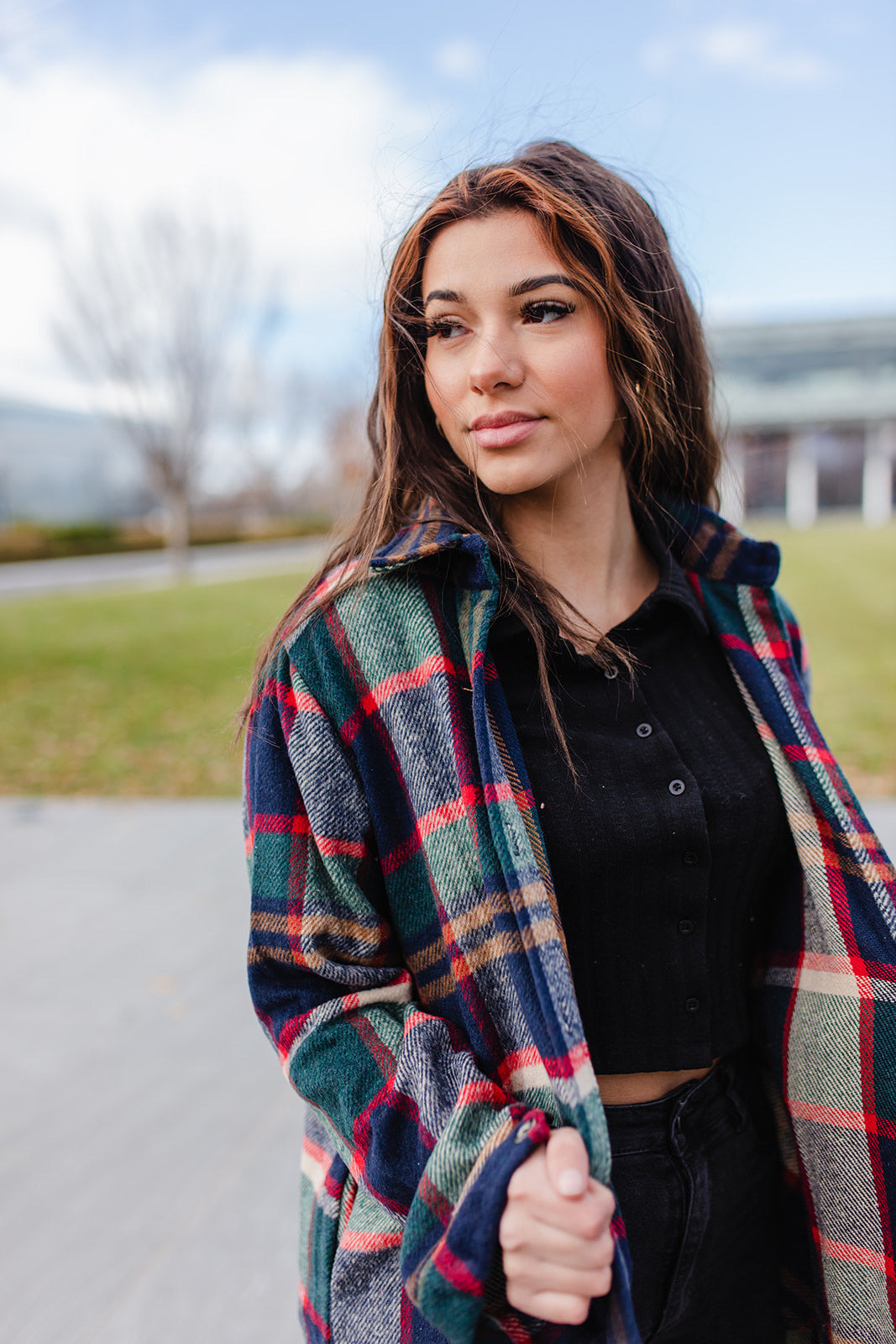 Vagabond Plaid Jacket RESTOCKED*** AVAILABLE IN SIZES SMALL-3X!!***