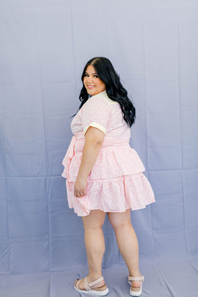 The Cutest Gingham Skirt In Sizes XS-5X***